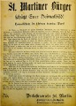 Mit diesem Flugblatt trat der frisch gegündete Verkehrsverein 1914 erstmals in Erscheinung. Text von Richard Platz.    