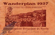 Wanderplan 1927 für die Ortsgruppe St. Martin des Pfälzerwald-Vereins. Privatbesitz. LNK_1927_wanderplan01.jpgLNK